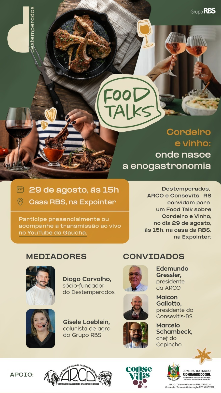 Consevitis-RS apresenta programação na Expointer, com lançamento de novo programa de boas práticas como destaque